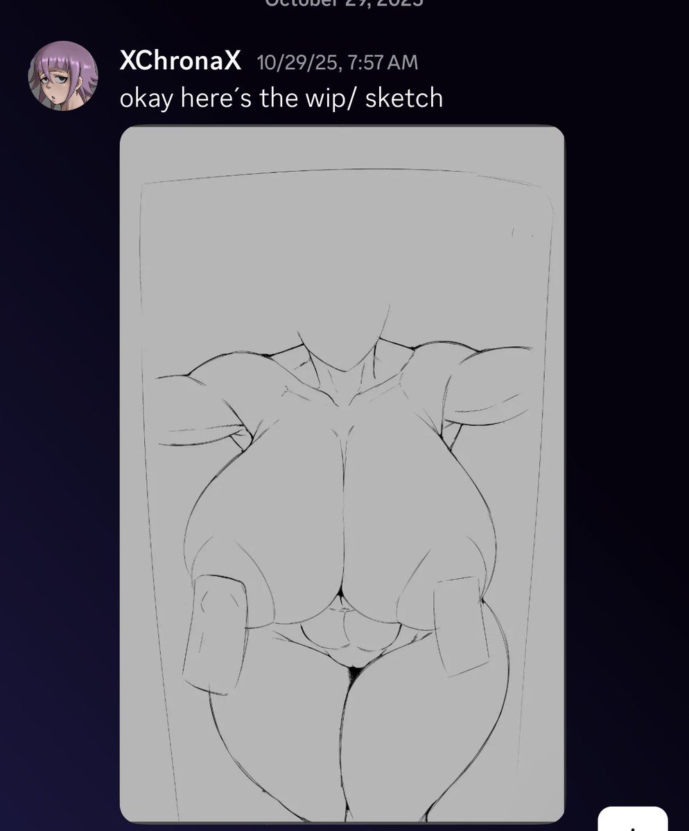 Parasitic_Mochi's tweet photo. Hello, this is a post about an artist @/chrona_draws who I gave $400 to over a year ago on July 4th, only to be ignored and given no update for 3 months and some weeks, where I was given a compensation piece for no communication on October 29th. After the compensation, it was another few weeks before I could reach Chrona for an update on the original commission to receive a sketch on the 11/16/2025, before going another few weeks before getting any communication. I received another update on the 12/5/2025 before being told that my compensation piece would be the art I originally paid for (even though the original had more included that I had to pay for) and that it was a “gift” that was no longer a “gift,” when it was never a gift but a compensation for the wait in the beginning. After messaging countless more over the months, I got a response to finish the art I paid for back in July that had now spread over the time span of the last following weeks, it was not completed. The situation just repeated itself, but instead of not getting a response, I was bluntly ignored, and I told him I would spread awareness and was blocked today.

This message is to spread awareness that you may have your commission done in a very unprofessional and unfair way & to avoid commissioning but this is not to direct hate. 🙇🏾‍♀️

{Couldn’t add all the screenshots}