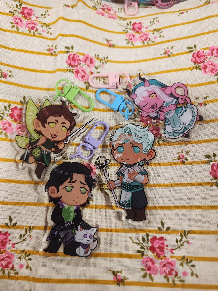 faygofountains's tweet photo. Critrole c4 charms came in last month but I never shared here,
They'll be on etsy by August 7th!
#criticalrole #critrole #criticalrolfanart #occtistachonis #wicanderhalovar #tyranny #thimble https://t.co/GHZ7MkZvyl