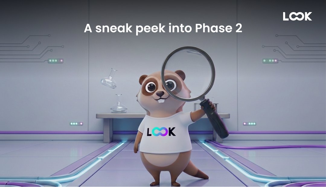 LOOKprotocol's tweet photo. A sneak peek into Phase 2 🔍

Say hello to The LOOK Passport.

• Connect: Link your social media accounts. 
• Measure: Get your real-time influence score. 
• Prove: Own your digital footprint.

Influence is no longer invisible—we are making it measurable.

Get ready for Phase 2. 👀