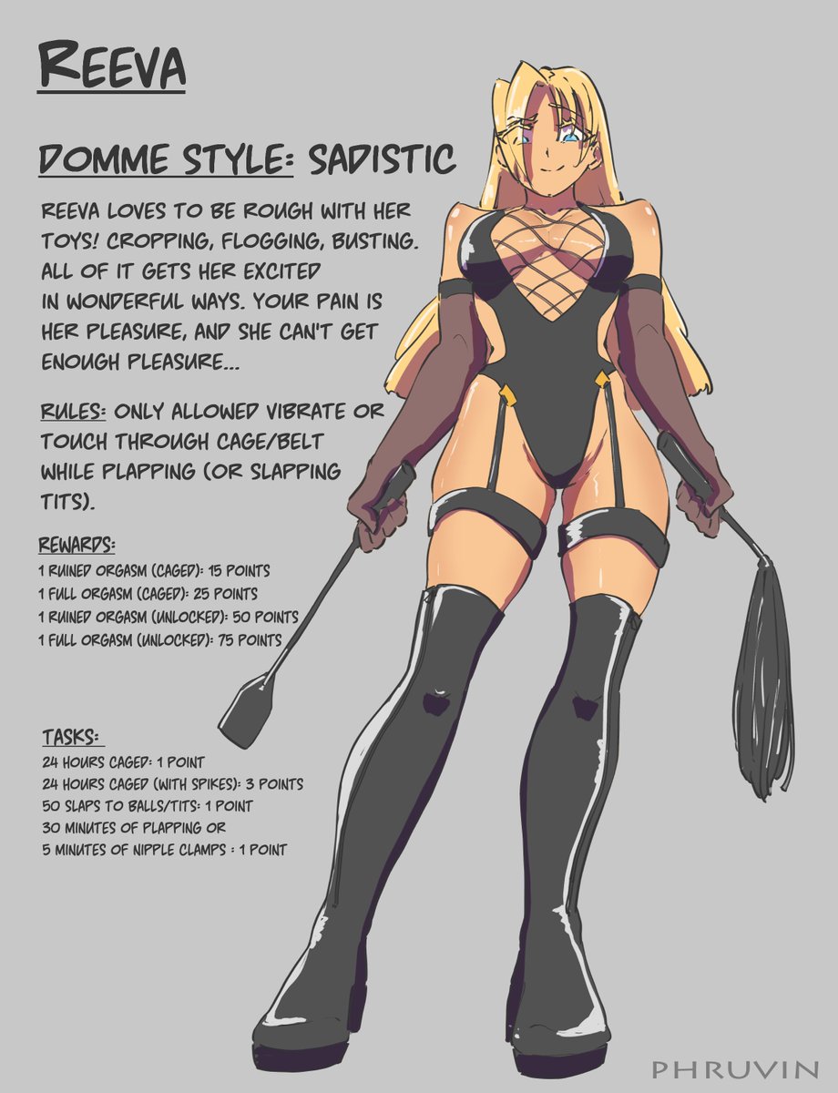 phruvin's tweet photo. Choose your own domme - Part 2! https://t.co/NTRfh3PCZ7