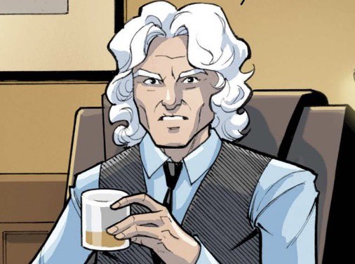 everydaymcm's tweet photo. Today’s MCU character of the day is Silvio Manfredi/Silvermane from Earth-86445. He is the leader of the Manfredi Crime Family, attempted to gain control over the land in New York City where Midtown High School was located, and was ultimately defeated by Spider-Man https://t.co/16722vboz5
