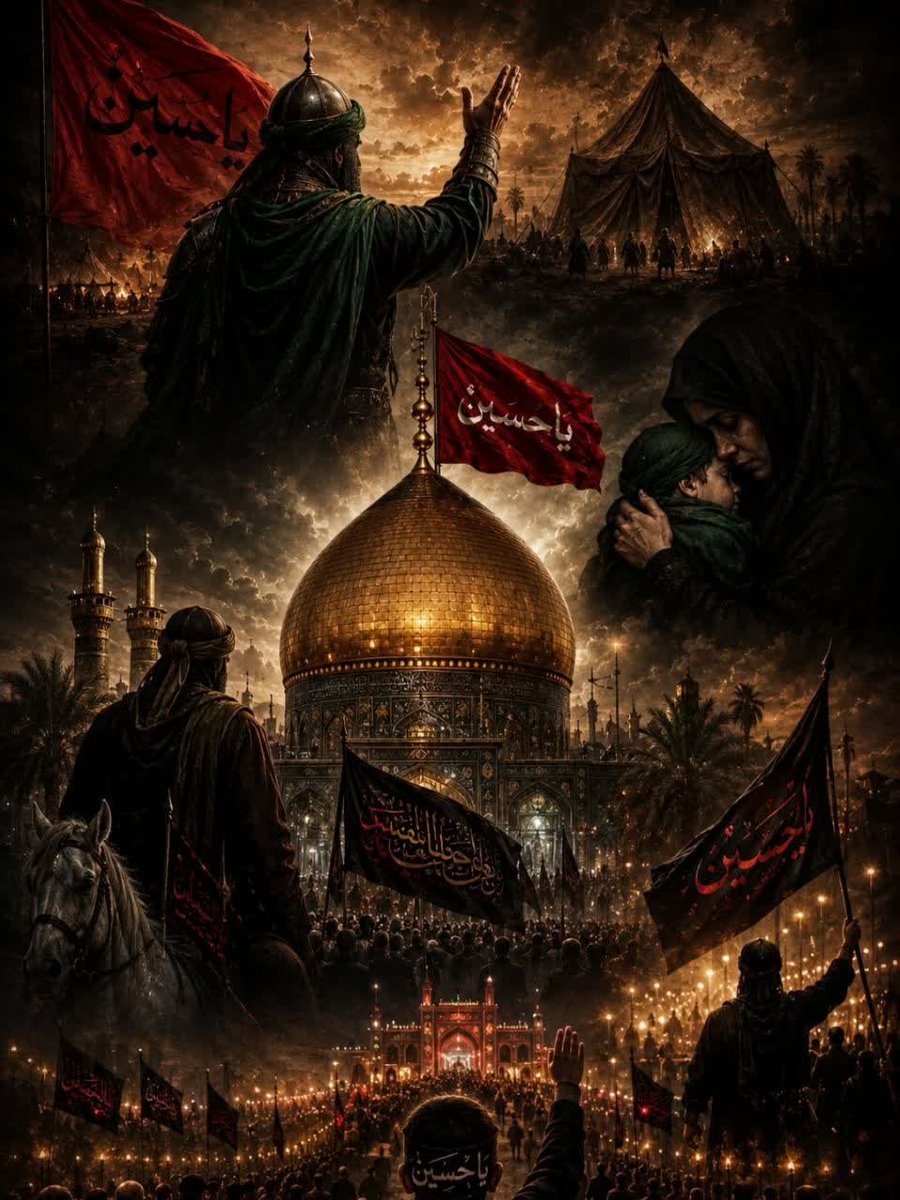 SrkhSyb36713's tweet photo. اَلسَّلامُ عَلَیْکَ یا اَبا عَبْدِ اللهِ وَعَلَی الْاَرْواحِ الَّتی حَلَّتْ بِفِنائِکَ .....

#یا_لثارات_الحسین
#عاشقان_حسین https://t.co/B1xjumstX7