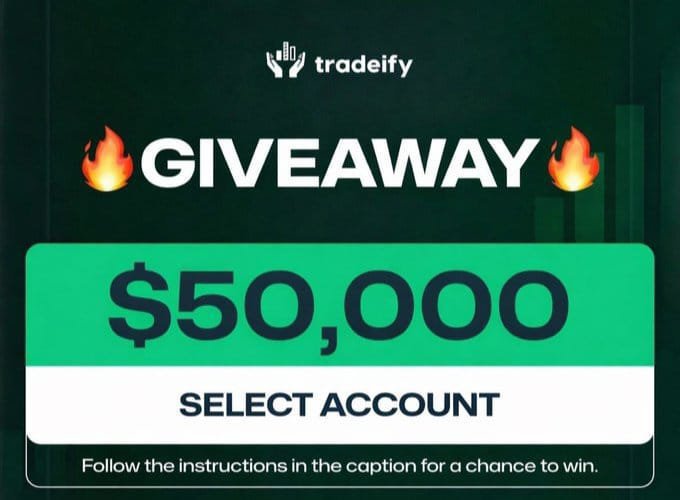 Arjunxx0's tweet photo. First 300 comments only !

🎁 2 x $50k  Accounts🎁

1️⃣ Follow @Arjunxx0 

2️⃣ Like, retweet &amp; tag 3 traders

Winner will be announced in 48 hours! https://t.co/6qTrz4Ntbg