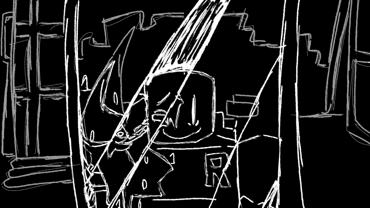 TroopZer0's tweet photo. #ForsakenLoadingContest   #Forsaken
It's you!
Despite everything, it's still you, John...

The map is roblox hq btw
Roblox: happyminogamer2 (Display: Grim.)
Discord: grim.png https://t.co/9IA68NUg3D
