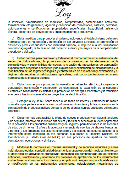 Ruwaqllakha's tweet photo. Adiós CERTIFICACIÓN AMBIENTAL y Ley 169 de la OIT. "creación de mecanismos de aprobación expedita de proyectos energéticos" "Modificar normativa ambiental" en otras palabras: ADIÓS CONSULTA PREVIA, ADIÓS PARTICIPACIÓN CIUDADANA.🔥 https://t.co/AcjvFb5qnm