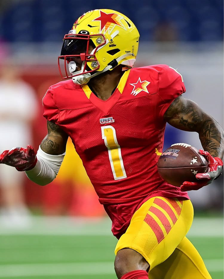 guttaruG3's tweet photo. Corey Coleman was a dawg in Spring Football playing 1 season in the Spring before retiring from football altogether.
• Philadelphia Stars (2023)
• All-USFL (2023)
• USFL receiving yards leader (2023)
• USFL receptions leader (2023)
#USFL https://t.co/G00Zy0EHiY