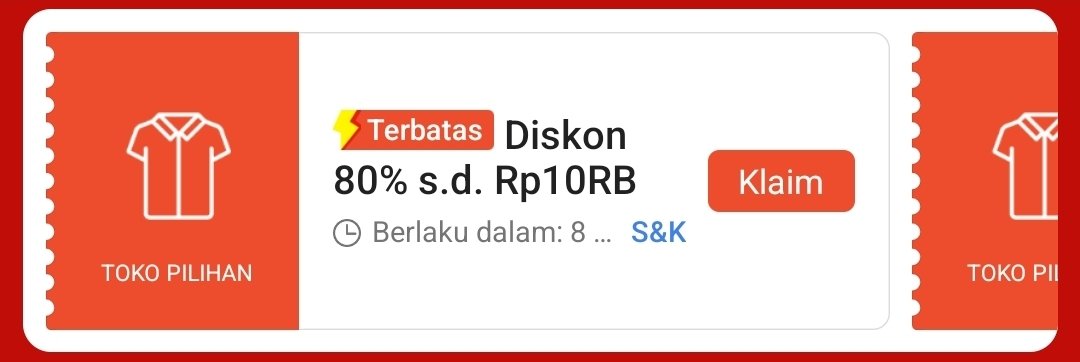 RacunBelanja's tweet photo. Voucher Fashion Diskon 80%
Maksimal Rp10.000
⏰ Jam 12:00

Klaim dulu di sini:
https://t.co/x4IbTP6cKx https://t.co/u5l1xmqsAp