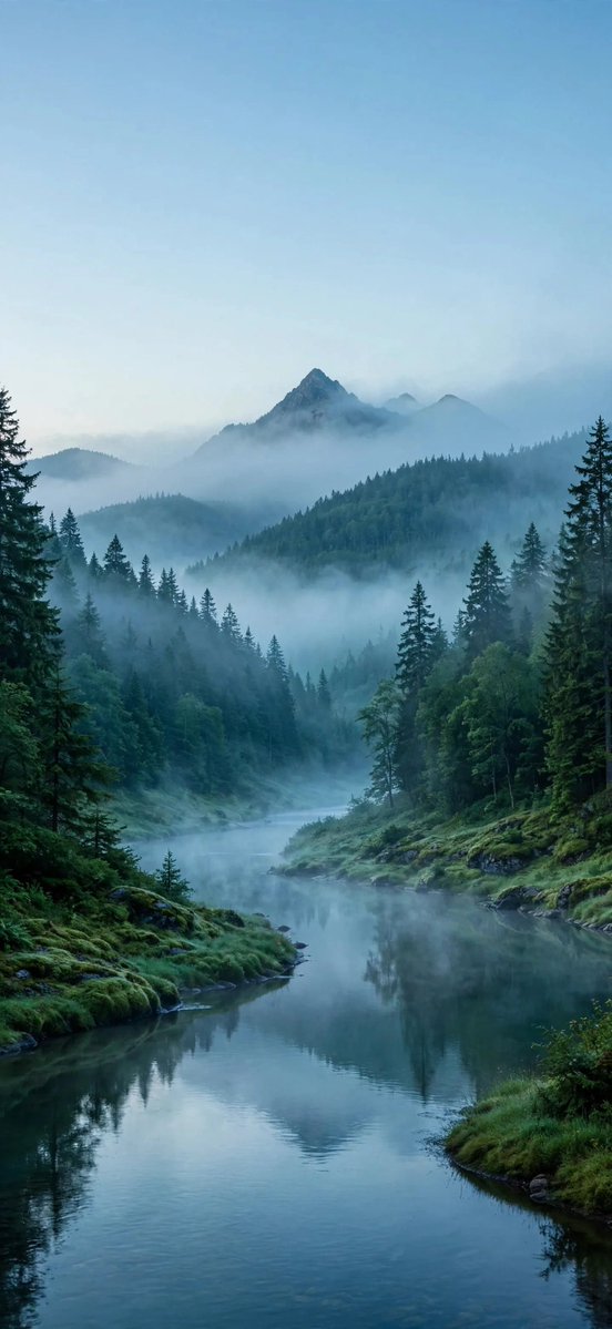 PixelCraft4K's tweet photo. Lost in the mist. Found in peace. 🌫️

Lock Screen Wallpapers for iPhone &amp; Android ↓

♡ Like  ↻ Repost  🔖 Save  ＋ Follow https://t.co/Avs2SyY0dX