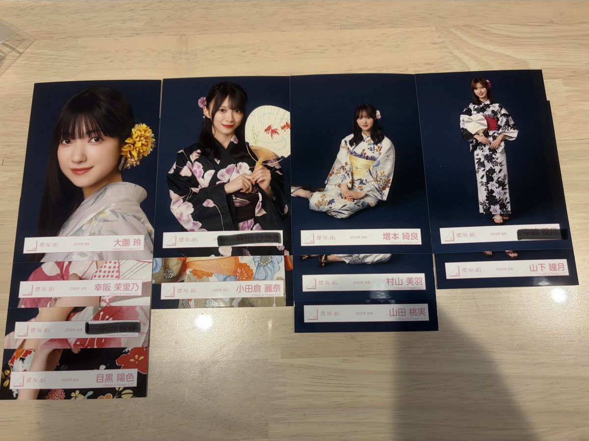 9da1i's tweet photo. 櫻坂46 グッズ 生写真 トレード 交換

【求】 画像3（熱望優先）
【譲】 画像1.2（過去物お声掛けください）

郵送でのトレ希望です📮
お気軽にお声掛けください🍀 https://t.co/Q8TGNgA5U1