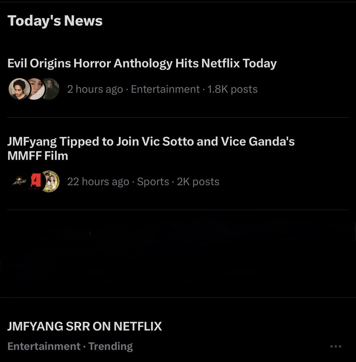 jiempyang01's tweet photo. Share ko lang hehe

JMFYANG SRR ON NETFLIX https://t.co/A2qmbfaxWh