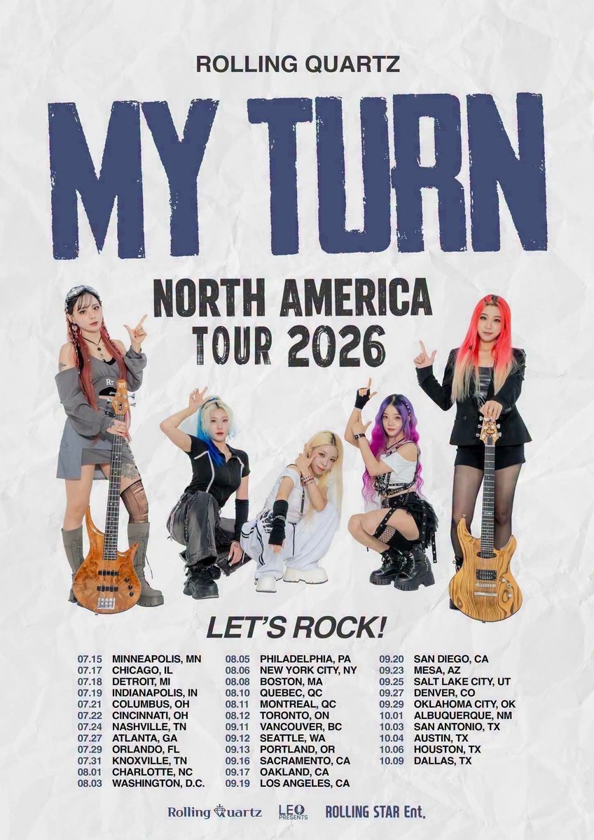 Rolling_Quartz's tweet photo. See you again ORLANDO Diadem
See you soon KNOXVILLE Diadem :)

[2026] NORTH AMERICA TOUR 🇺🇸 🇨🇦
July 15 - October 9 
Ticket: https://t.co/EQ9VsobFyn

💎❤️🇨🇦🇺🇲👑

#RollingQuartz #UStour2026 #CANADAtour2026 https://t.co/7pglrOTVnD