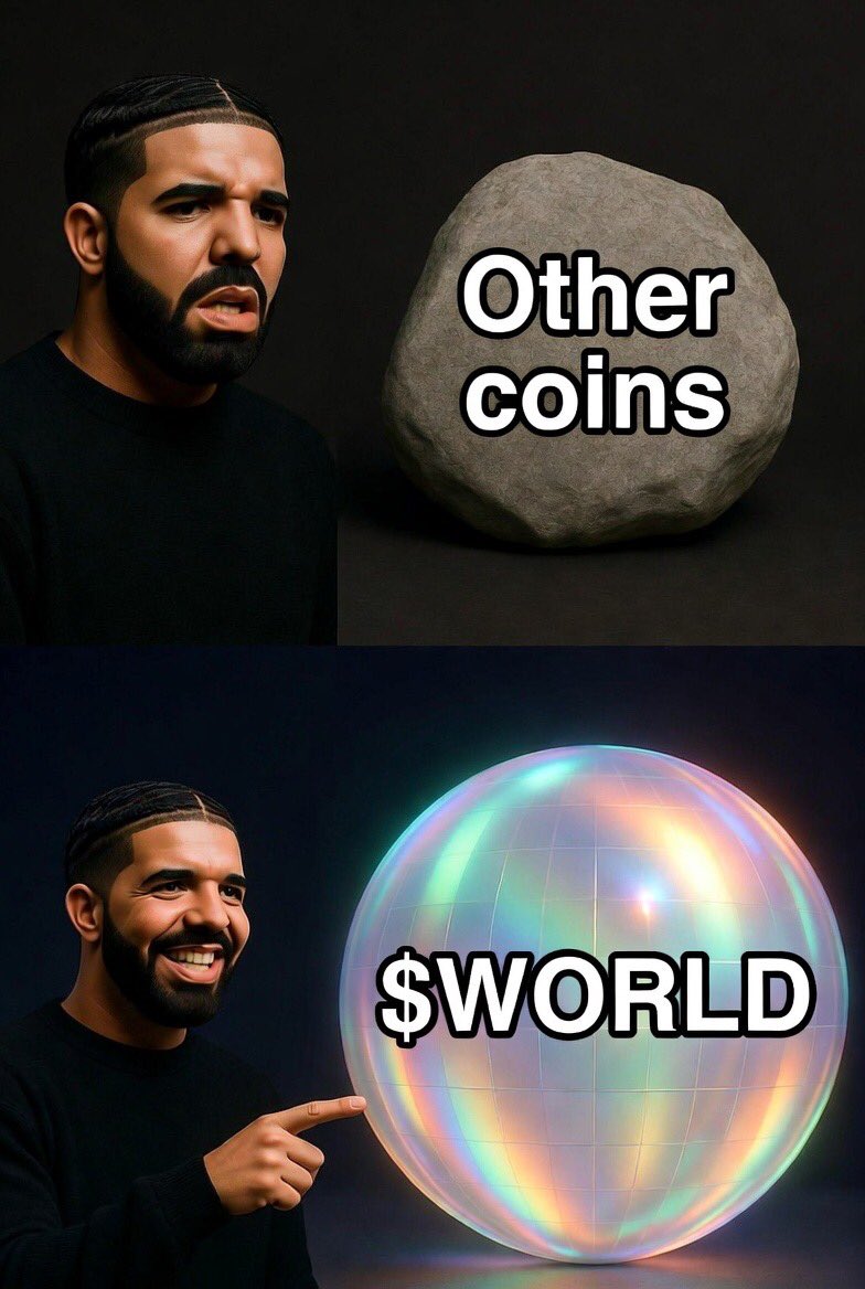 Vichi_0000's tweet photo. Gmgm gang.. 
Don’t be distracted. others will try to bring us down, but you know what? Fuck them, we stay loyal to the $world cult https://t.co/e1h4c5v6cM