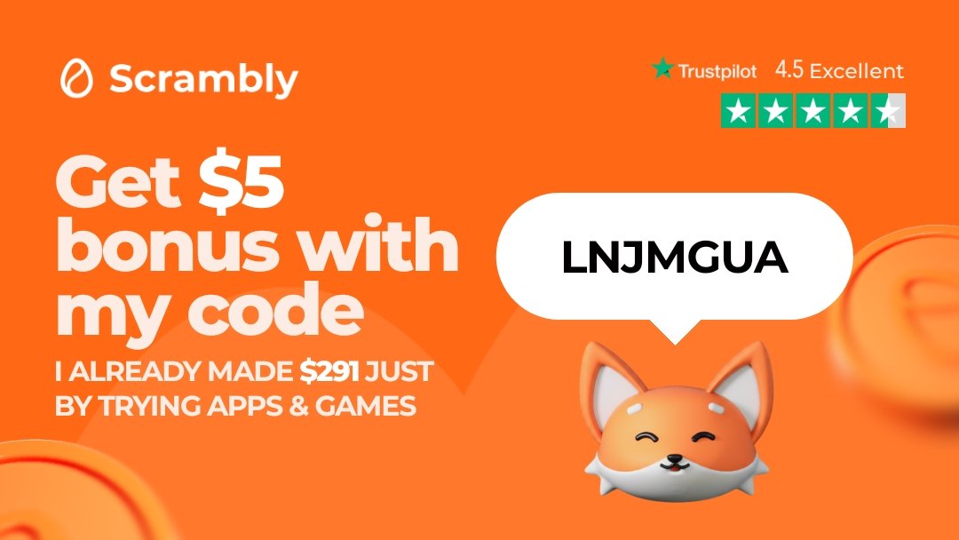 BBSestra's tweet photo. Join me on Scrambly and get a 5,000 coins bonus! Use my code LNJMGUA or this link: https://t.co/nNm3T6xp0J https://t.co/2OJSEFJiVE