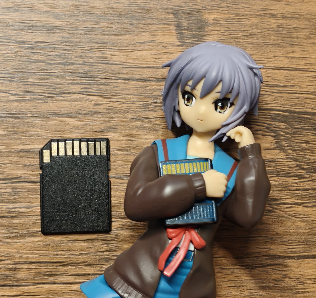 120w_man's tweet photo. やっぱ長門はSDカード持ってるよ(確信) https://t.co/UCZCG4kPWN