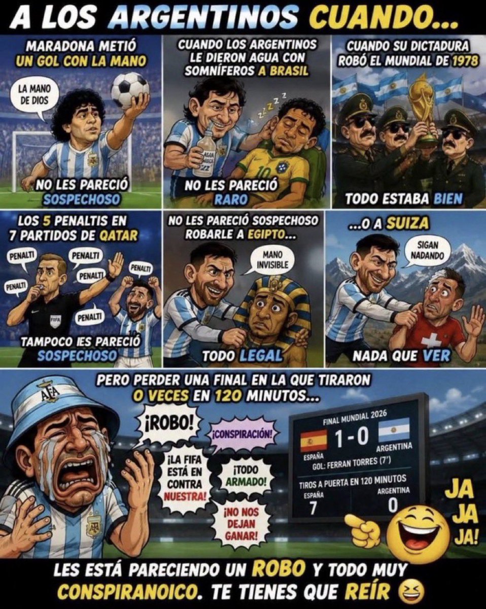 Fig0072's tweet photo. @garufa_ok Estos pobres Argensimios ya viven en una realidad bien alterada y distorsionada, urge colecta a nivel mundial para comprarles cerebros nuevos 🐒🐒🤢🤢🤡

Con su joyita Messi “Argensimio” creado, fabricado,  amaestrado, enseñado y hecho 100% en España toda la vida 😂🤡 https://t.co/ksa7egXBJP