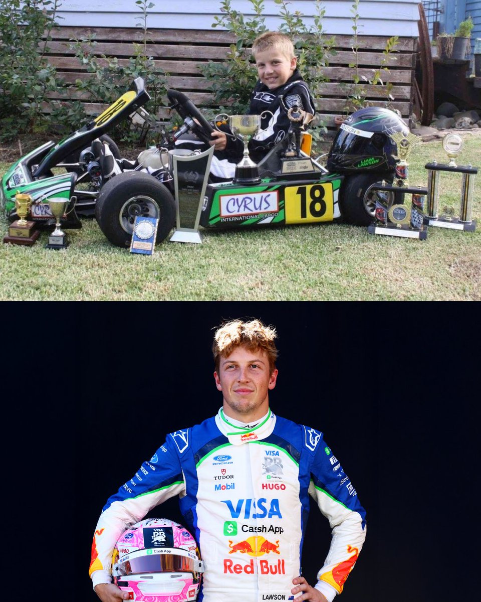 visacashapprb's tweet photo. Our boys have come a long way 💙 

#F1 #VCARB https://t.co/2jehTaGdKU