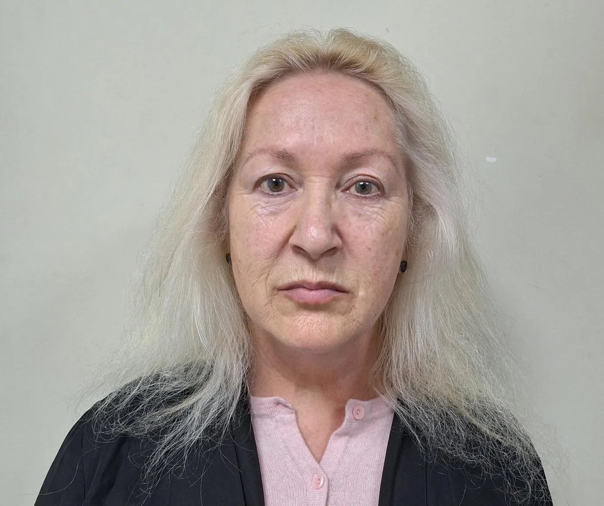 mxenterprises's tweet photo. 🚨 This is sick…

Teacher tied a 10-year-old boy to her bed, blindfolded him and r*ped him for years

Deborah Franklin, now 65 was 
 found guilty of sexually assaulting this child starting when he was just 10.

She was his teacher, private tutor and she was married at the time. https://t.co/k3JRyC2ag2