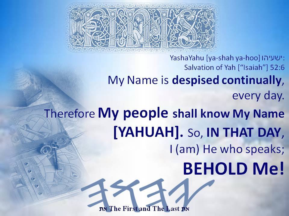 ThundersSeven's tweet photo. @LionofJudah444 #YaHUaH of Hosts is His #SetApart Name forever & ever more. He hates that His people have forgotten His Name for Baal = #Lord & #God which is the name of that ancient fortune deity
#TheName was replaced 7000x an enemy has done it
#scribes & #Pharisees
Halal u YaHUaH! Praise Him https://t.co/nPdGcSUuNp
