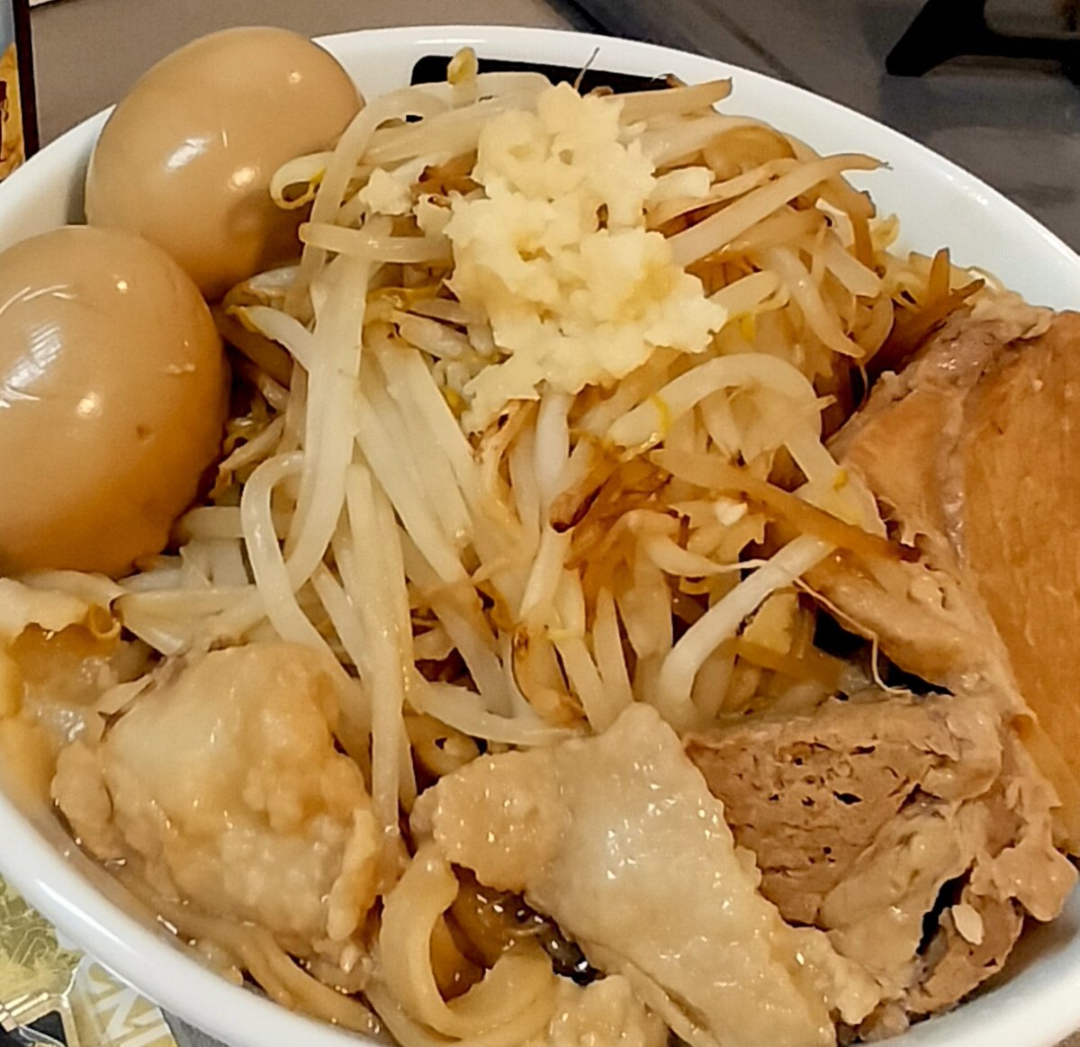 laglares's tweet photo. @koma_3_ 二郎系、おうちで作ったっていい🍜 https://t.co/Ve7ndW3HTJ