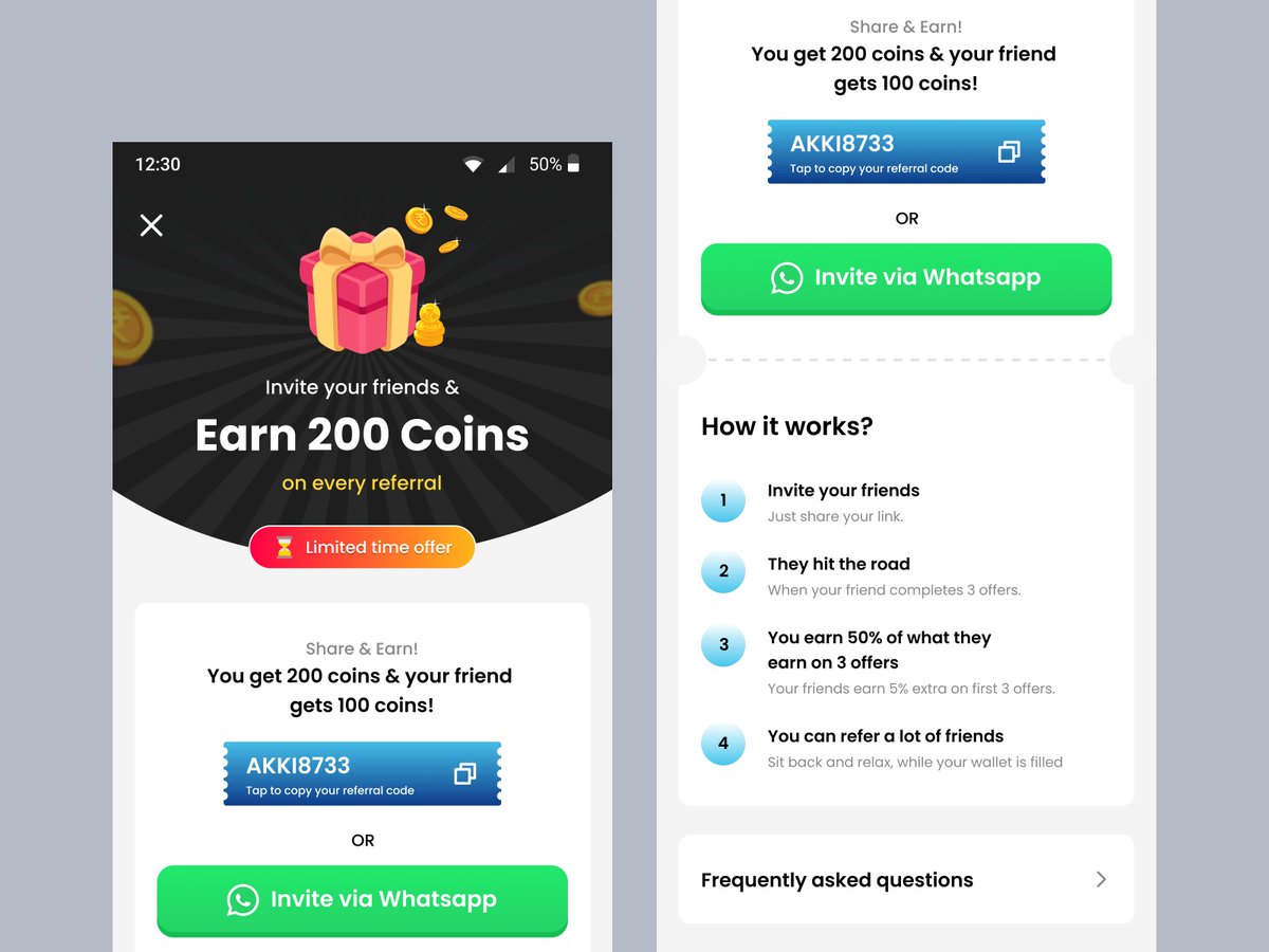 akshayuiux's tweet photo. Reward Moments Matter. 🪙

A reward experience designed to celebrate user achievements with clear feedback and engaging interactions. https://t.co/HnojSUMHma