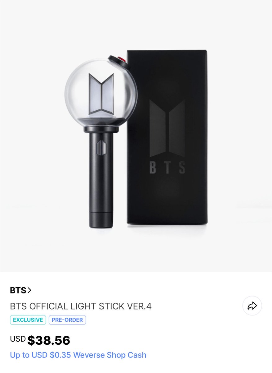 minminshop3012's tweet photo. [ PRE ] แท่งไฟ BTS Ver. 4

Light stick : 1,590

🎉 รับมัดจำ 500
✈️ ส่งกลับแอร์
📦 EMS 50 บาท
👉 สั่งซื้อ DM หรือ ทักไลน์

#ตลาดนัดBTS #แท่งไฟบังทัน #แท่งไฟBTS https://t.co/HThHPbLNeR