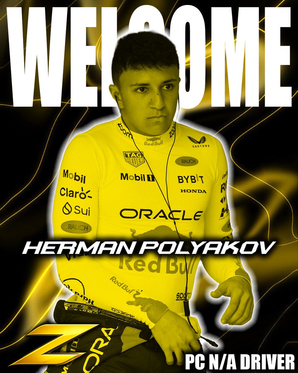 ZenixF1's tweet photo. SIGNING ✍️ 

We’re glad to announce the signing of Herman!  The experienced man from Kazakhstan comes in to strengthen our PC roster. He has loads of talent and is ready to show it for us💪🇰🇿❤️!

#ZenixF1 https://t.co/JvPf5XJAsO