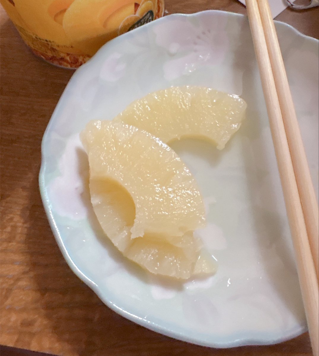 6ta_ma9's tweet photo. パイナップル食べたら味覚戻ってきた https://t.co/4MJiGk8rE4