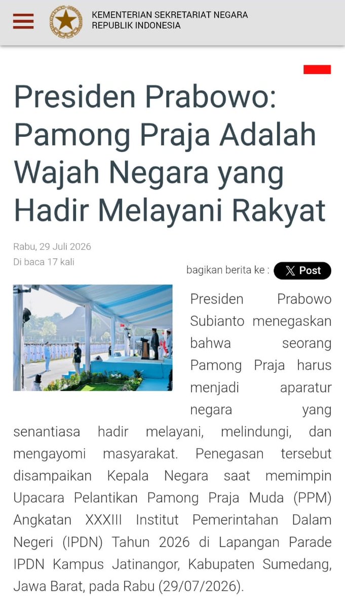 Irayuliaaa_'s tweet photo. Negara yang tangguh adalah yang dapat menyesuaikan diri dengan perubahan. Fleksibilitas dan inovasi menjadi kunci untuk mengatasi ketidakjelasan.
Percepat Kesiapan Nasional https://t.co/6aWjI4IUrm