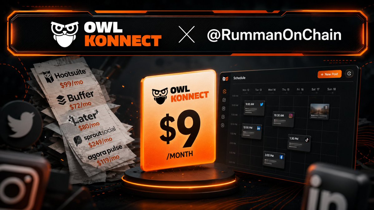 RummanOnChain's tweet photo. I found one of the most accepted "creator taxes" on the internet.

Thousands of creators willingly spend $99+ every month...

...for something they could get for $9.

Here's what I discovered. 

🧵👇 https://t.co/0JwyC4HCks