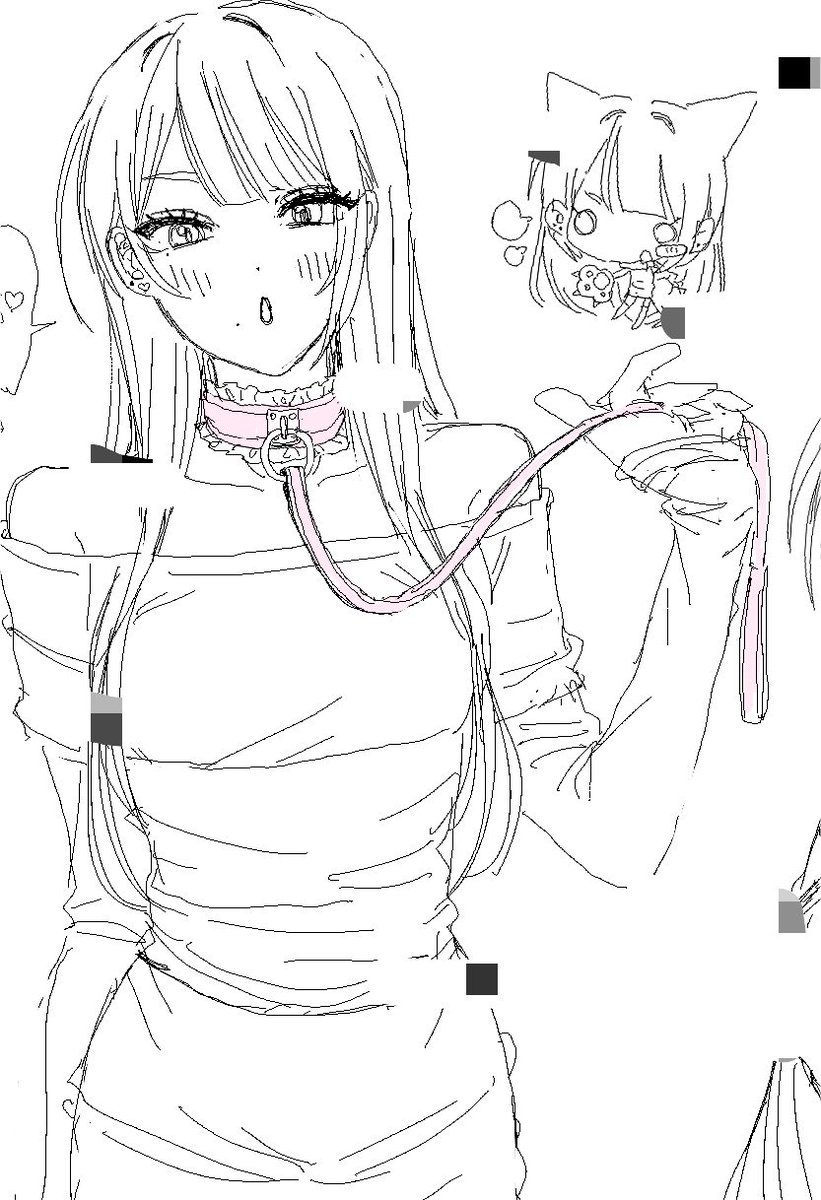 n2b41's tweet photo. 最近の絵ですーみなさんかかせてくれてありがとうございます！ https://t.co/1rjAYmVQGR