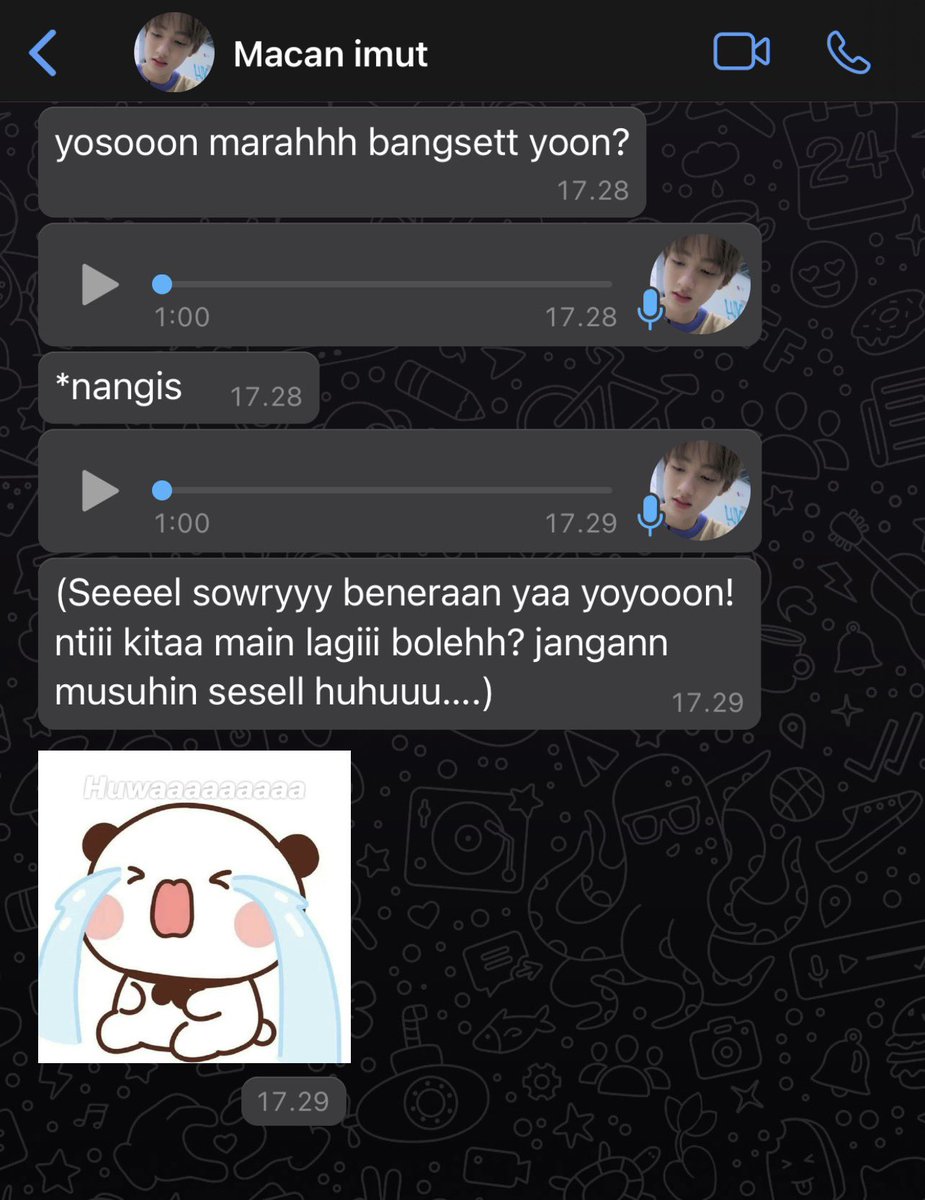 stellarhazelv's tweet photo. Sesel harus apa ya biar Yoyon maafin dia? ☹️ https://t.co/KiTAiD5TPb