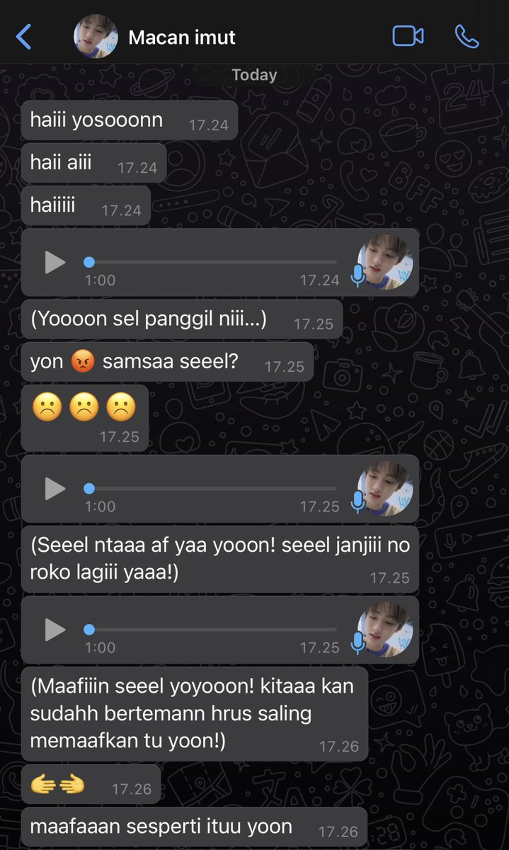 stellarhazelv's tweet photo. Sesel harus apa ya biar Yoyon maafin dia? ☹️ https://t.co/KiTAiD5TPb