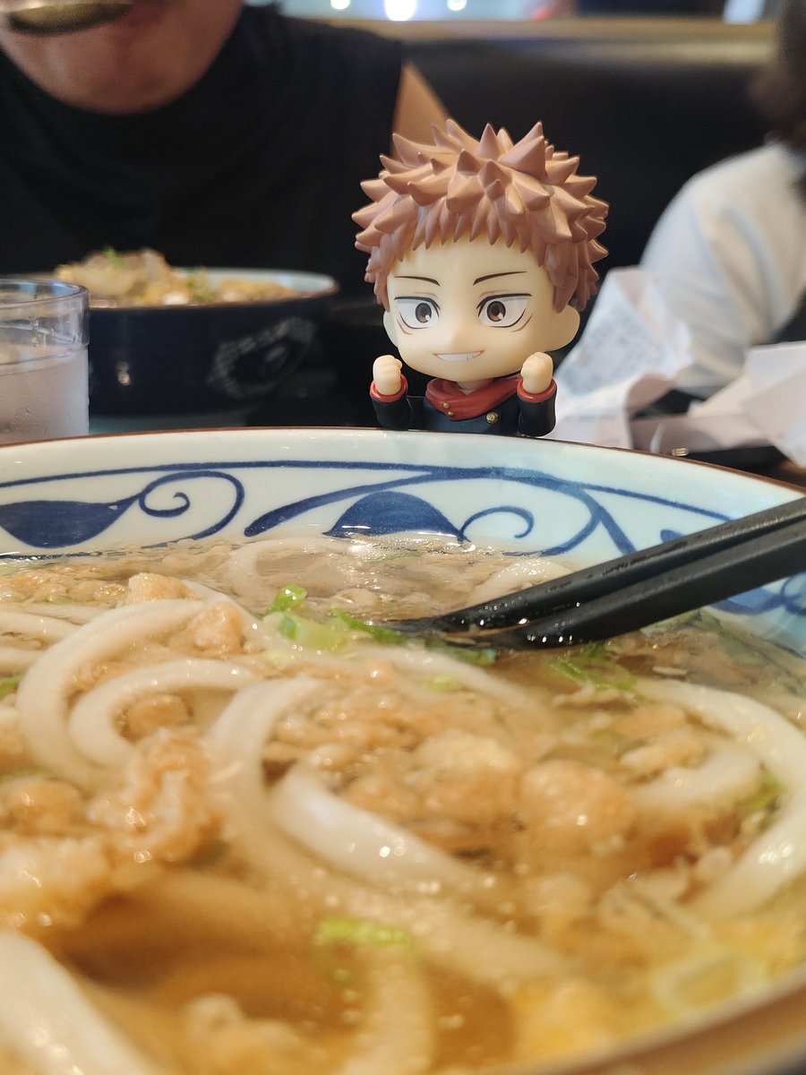 Imnokidoki's tweet photo. Noodles~

#yuji #nendoroid #jujutsukaisen https://t.co/N6yAtRYh5P