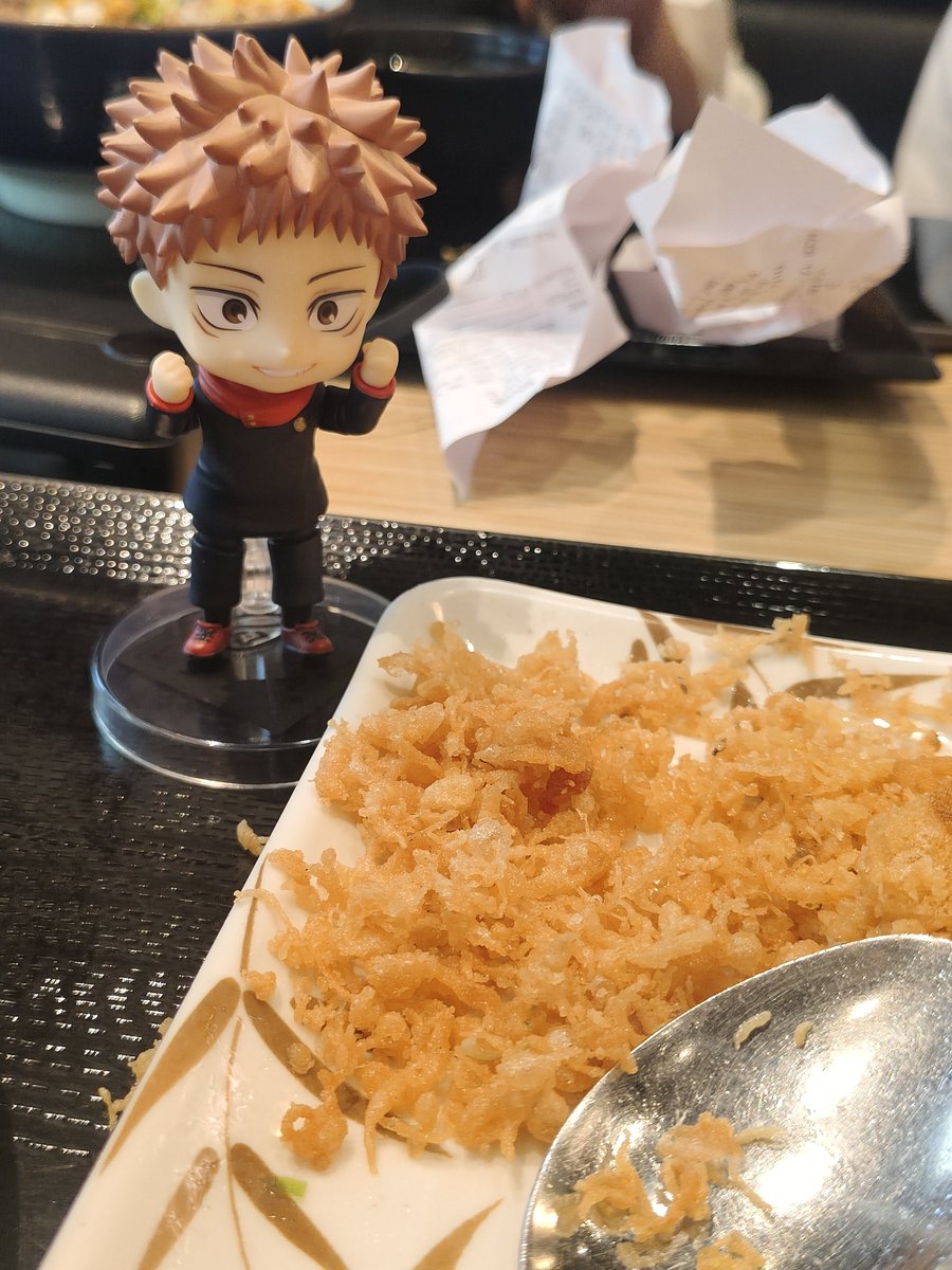 Imnokidoki's tweet photo. Noodles~

#yuji #nendoroid #jujutsukaisen https://t.co/N6yAtRYh5P