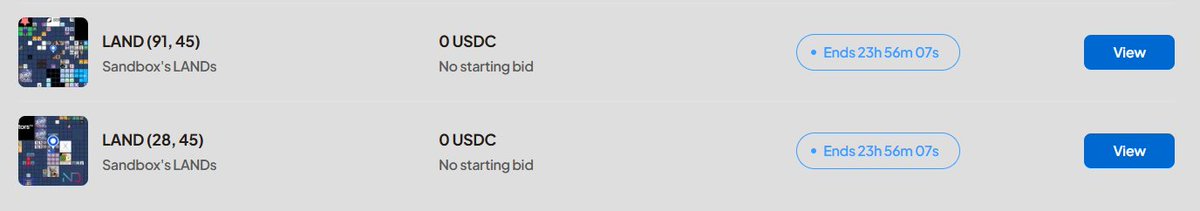 pcwSg's tweet photo. Newer drops, newer theme: 4⃣5⃣4⃣5⃣

2 @TheSandboxGame LANDs with coordinates 45.
1 being a super low numbers (28,45)
1 being decent with (91,45) 

Did you know, there is a @GBMauction Reward Season ending tomorrow, bid to earn points!🔥🔥

Please support:
https://t.co/4Eihx3DC6V https://t.co/7WXpzlCyri