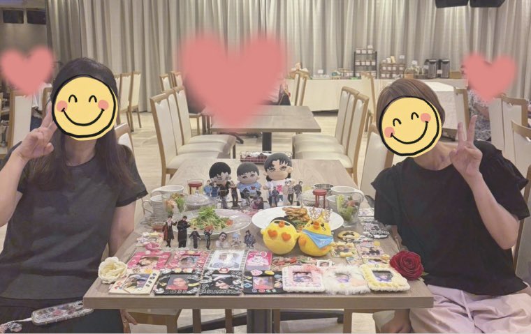 urutete's tweet photo. 今日はchiiちゃん@chiruchiru1230と
推し活カフェに行ってきたよ🥰
気兼ねなくたくさん並べられて
最高に楽しかった😆💕
推しの話🐥🐰推し活の話🩷
家族の話💕💕
パスタも美味しかったね😋💕
また楽しく推し活しよう😆💕
いつもありがとうね😊🫶🏼
#BossNoeul #BONOH https://t.co/lsbEvZxMiU