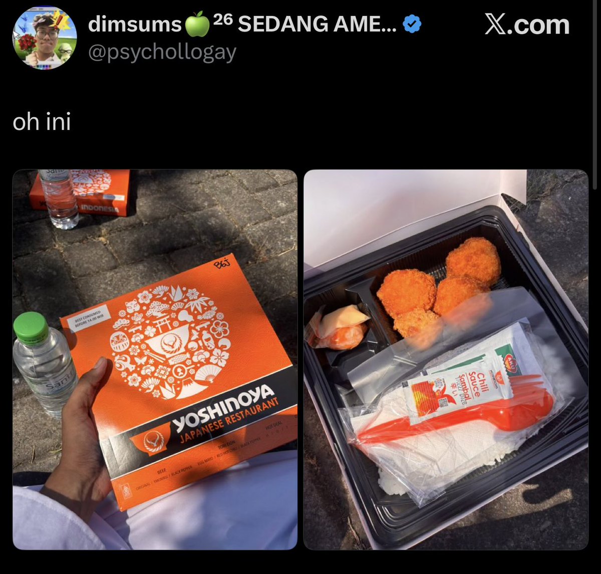 sbmptnfess's tweet photo. IRI BANGET😭😭 MAKANAN OSPEK KALIAN APA GAISS? Ptn! https://t.co/B9ux13Eo2d