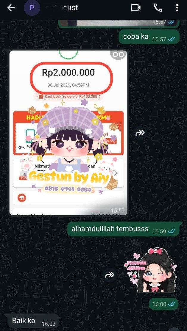 _sudut's tweet photo. TESTI FRESHHHH BARU BANGETT!!!

gestun spayletter via scan qr 2jt 💐💐

yuk yg mau gestun payleter lain juga avail yaaa, bisa wa aja 🙇🏻‍♀️💌 https://t.co/mmLvBljjhx