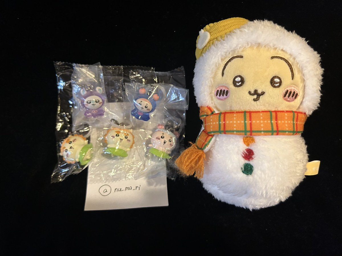 nu_ma_ri's tweet photo. 【交換譲渡】ちいかわ めじるし 映画特典

【譲】シーサー 、カニちゃん(映画特典)
        モモンガ、カニちゃん(めじるし)
【求】うさぎ、ハチワレ、ちいかわ、くりまんじゅう

愛知手渡しor郵送希望です。
検索からもお気軽にお声掛けください。 https://t.co/1OVbZdG97l