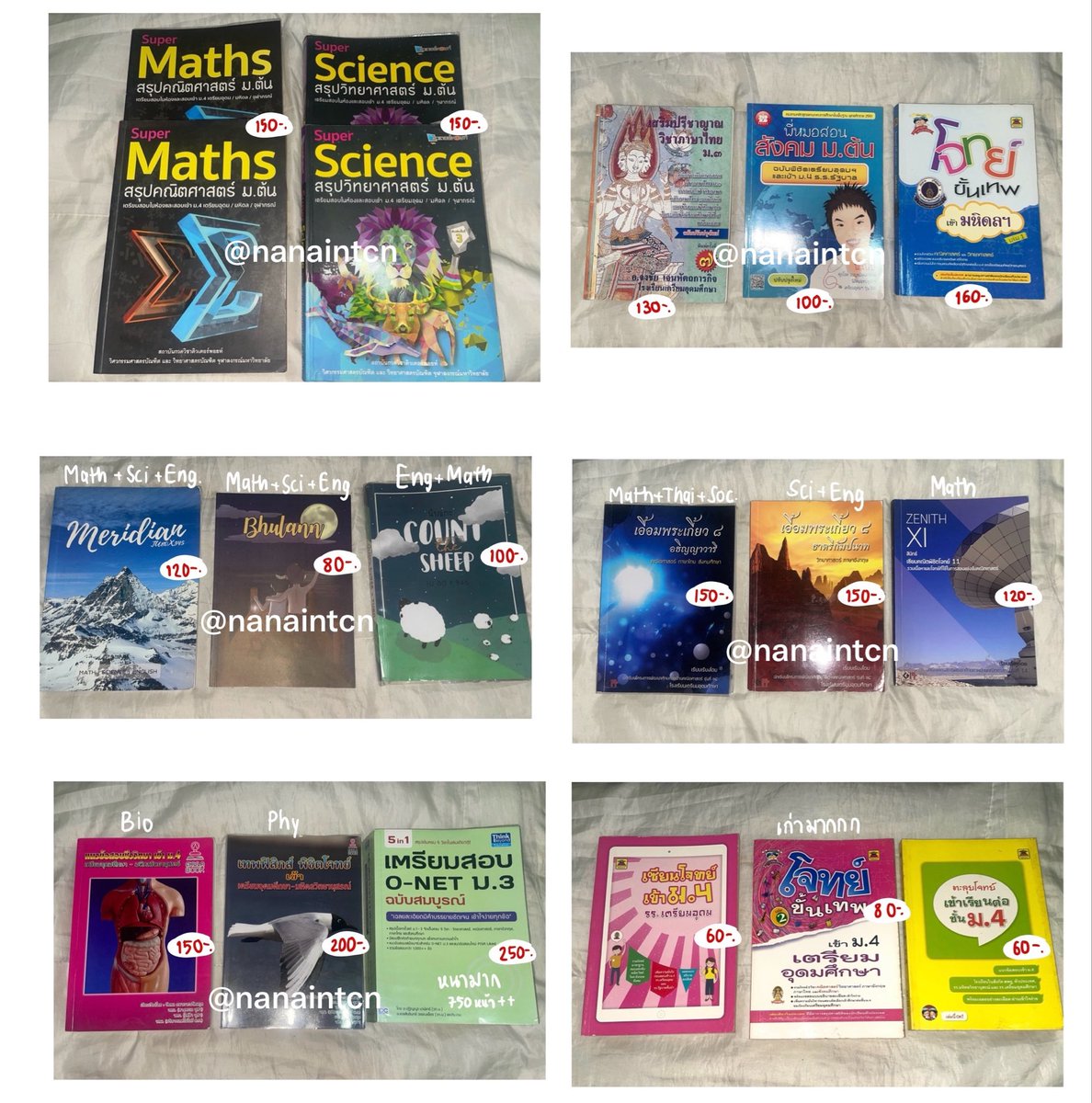 nanaintcn's tweet photo. สอบเข้าม4 มาแล้วคับบ
📮50 (+10) ทักมาดูพตได้เลย
#ส่งต่อหนังสือเรียน #ส่งต่อหนังสือ #หนังสือเตรียมสอบ #dek70 #dek71 #dek72 #dek73 #dek74 #tu90 #tu91 #mwit37 #ส่งต่อหนังสือเตรียมสอบ #หนังสือเตรียมสอบมือสอง #หนังสือเตรียมสอบเข้ามหาลัย https://t.co/1FdFHoJE2w