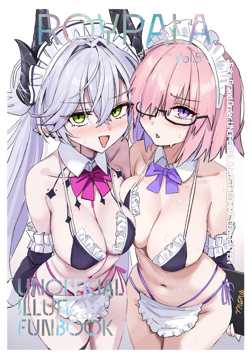 notonaon's tweet photo. 夏コミ表紙こんな感じ～～！！🖤🩷 https://t.co/JEMPUhPKhL