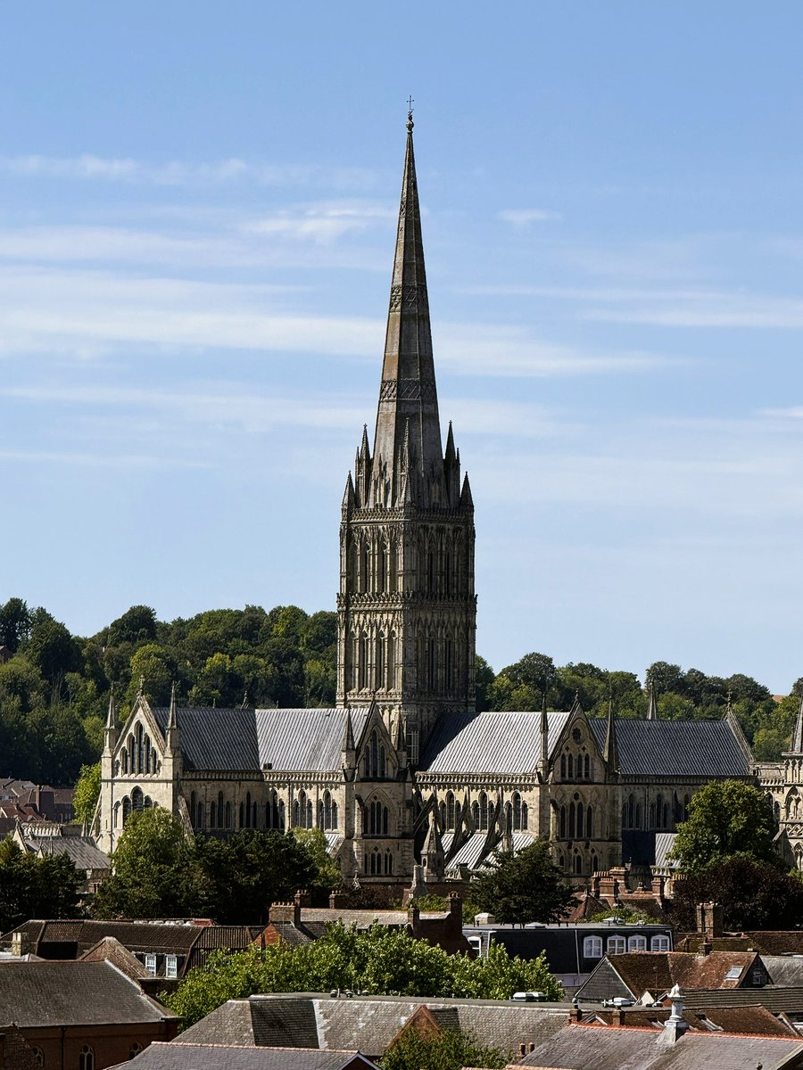 FocusCS_UK's tweet photo. When you're on a site visit, it's always worth taking a moment to appreciate the landmarks nearby.

Our surveyor, Iana, recently captured these fantastic views while visiting a nearby project in Salisbury.

#BuildingSurveying #SiteVisit #Salisbury #Architecture #HistoricBuildings https://t.co/3JMSBlPSxa