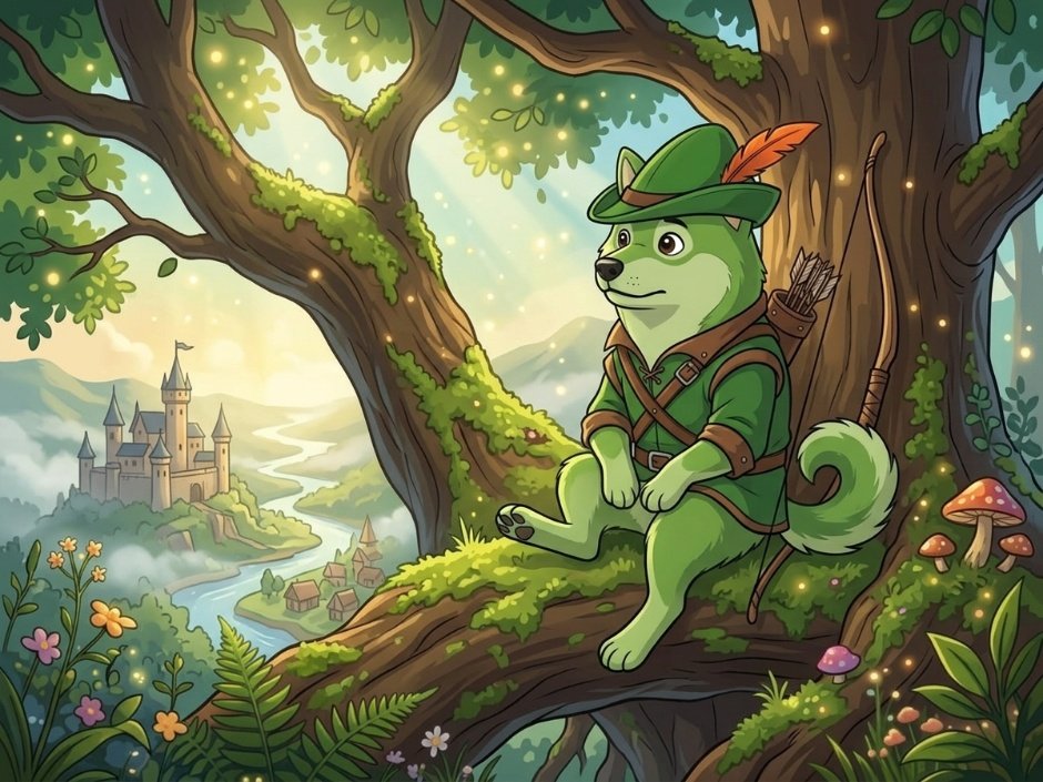 RogeOfficialRH's tweet photo. Overlooking the majestic castle and winding river from the canopy.

$ROGE takes a moment to survey the kingdom. Every height reached brings a grander vision of what's possible. https://t.co/ZUvcm5d1Gz