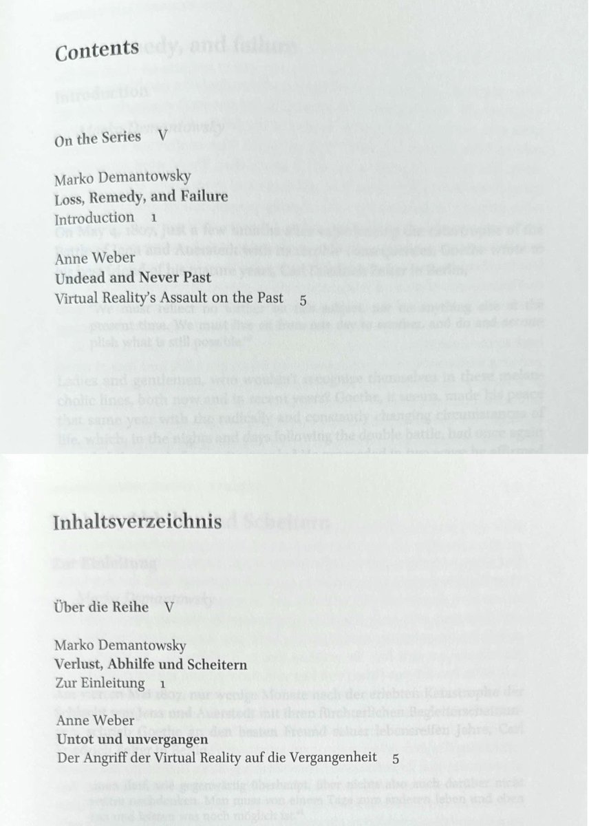MDemantowsky's tweet photo. New bilingual book just out.
From the series "Vienna Public History Lectures" with
@degruyter_brill 
All my thanks to the author, the great and marvellous ANNE WEBER. 
Thanks to editorial support by @klara_fritz  and @sarah_ritt, thanks to my Vienna faculty. https://t.co/0pyqpI6xP1