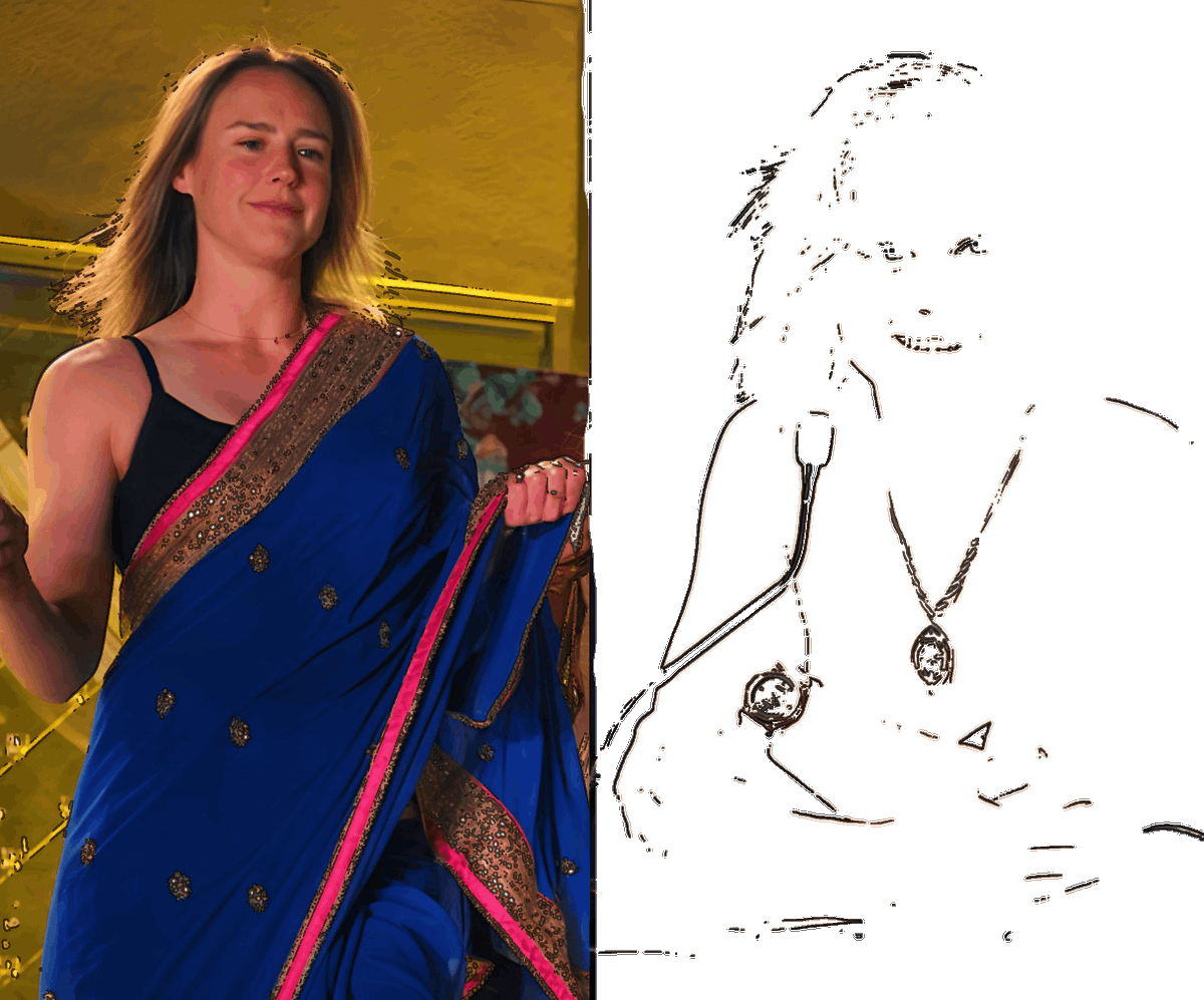 KingInThe2North's tweet photo. Ellyse Perry:
In saree                                 In Modern Outfit https://t.co/szrEoL6ZJ0