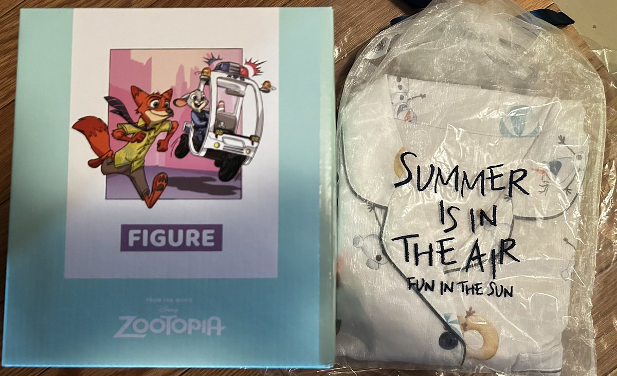 Amm45811's tweet photo. ディズニーストア　夏祭りくじ
交換　譲渡

譲　2,500円くじ
ズートピア　ニック　フィギュア
アナ雪　オラフ　ルームウェア

求　なん���も検討します
990円くじ＋差額でも可
or くじ定価

新宿お手渡し>郵送
ご希望の方いましたら宜しくお願いします🙇‍♀️ https://t.co/Aw5PotbpEc