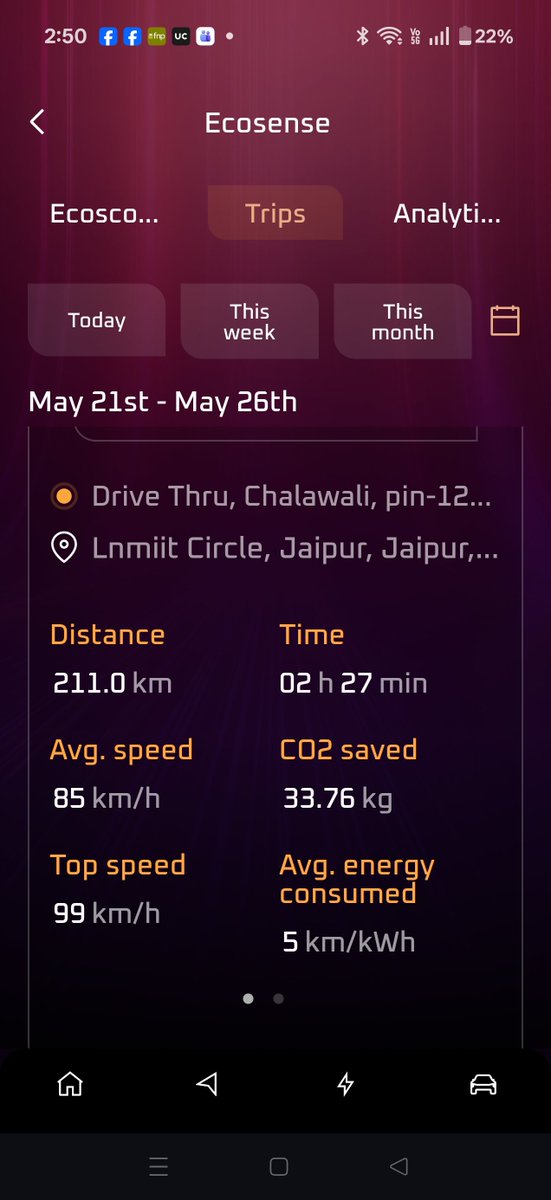 dkaushik71's tweet photo. @VivekVirani27 @anandmahindra @mahindraesuvs @Mahindra_Auto Be careful my friend. I have been cheated by Mahindra.  They gave me a degraded batteries pack car .. Same XEV 9S 79kw Pack Three Above having SOH as 99.5% and am getting range of only around 440.  See image which is self explanatory. Get your SOH checked at their service centre https://t.co/qd6AJOz1u1