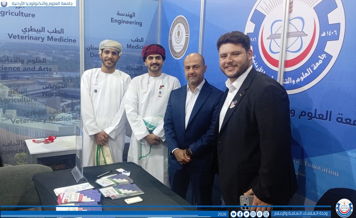 JUSTEDUJO's tweet photo. جامعة العلوم والتكنولوجيا الأردنية تشارك في المعرض الدولي للجامعات Edugate 19 لتعزيز استقطاب الطلبة الوافدين
https://t.co/2bStGRvGLG...
#جامعة_العلوم_والتكنولوجيا_الاردنية
#jordan_university_of_science_and_technology https://t.co/nSriSeJ5RN