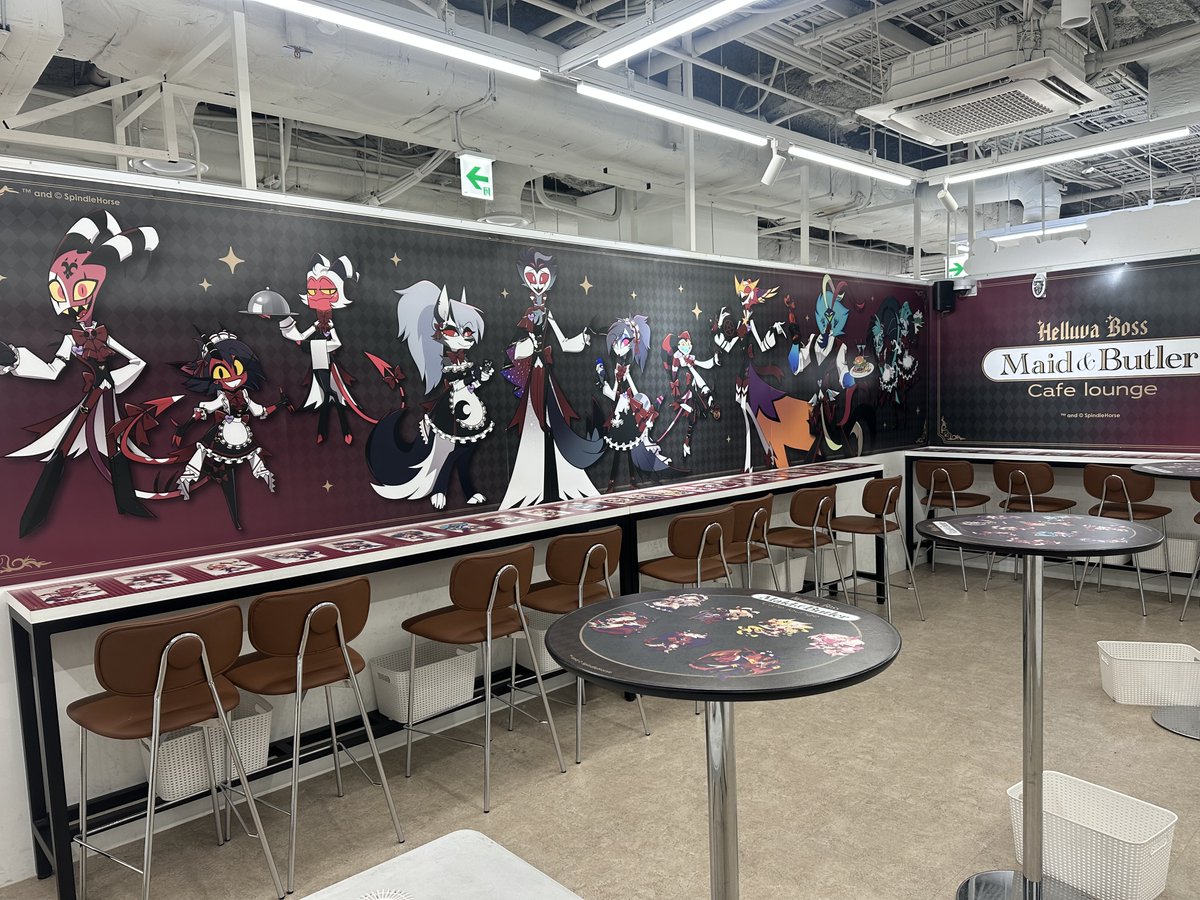 animatecafe_js's tweet photo. 【Helluva Boss×애니메이트 카페】

콜라보 카페 OPEN D-1🎉

✨개최 기간✨
7월31일(금)~9월1일(화)

📢7월 31일~8월2일은 예약제로 운영됩니다
※상황에 따라 현장 추가 예약 및 자유입장 전환의 가능성이 있습니다

🔖예약페이지
https://t.co/sFhDdbyyc4

#애니메이트카페 #잠실롯데점 에서 만나요 https://t.co/EXtgKRELlw
