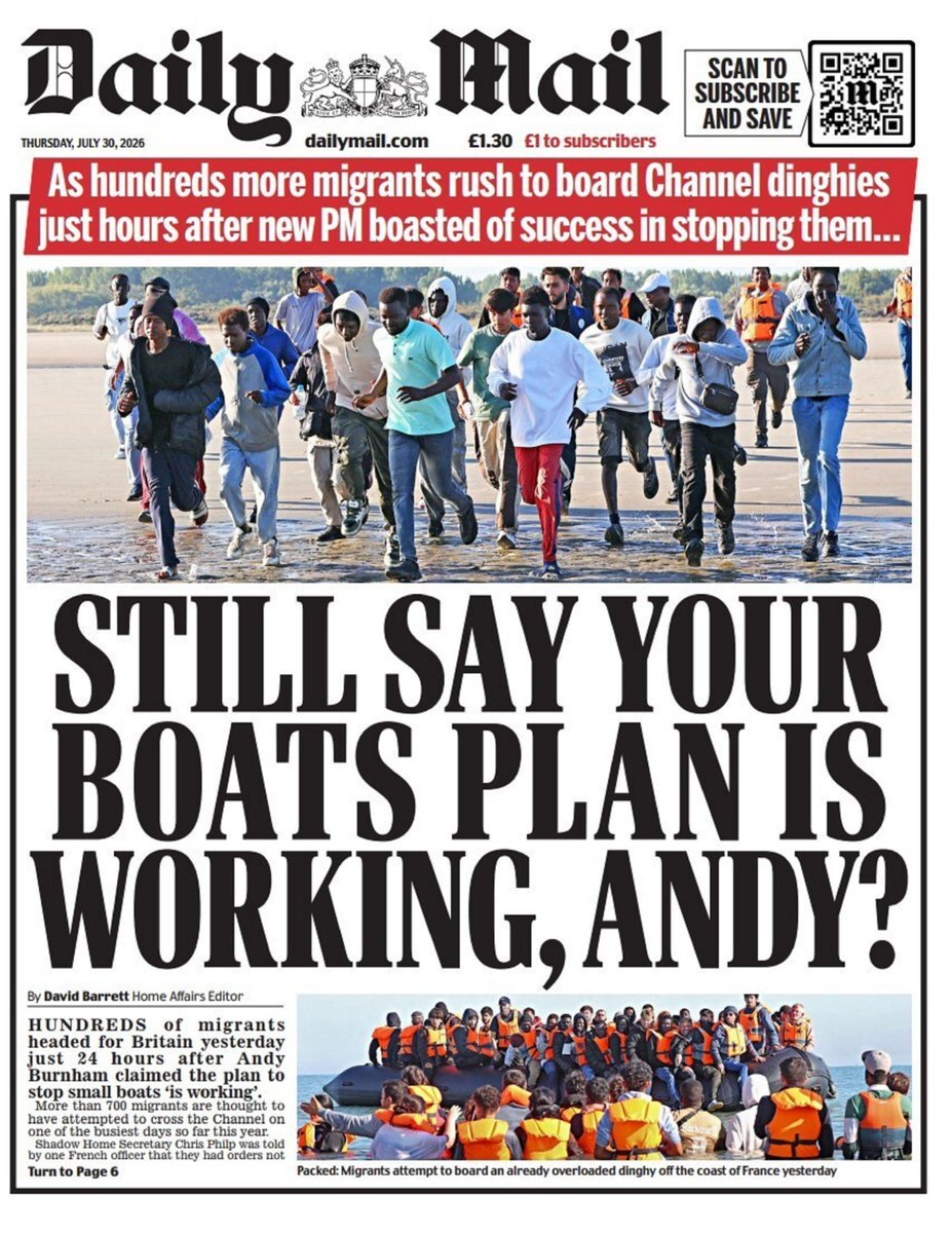 KemiBadenoch's tweet photo. Successive governments failed to stop the boats because they were trying to fix the symptoms, not the cause.

If people know they can stay and claim benefits, they’ll keep coming. If they know they’ll be removed, they won’t come.

We must change the incentives.

That’s why the Conservative Borders Plan leaves the ECHR, giving us the power to ban asylum claims from illegal entrants, and remove new arrivals within a week. 

That’s why we will make it harder for non-citizens to claim welfare and housing benefits. 

And that’s why we will restrict ILR and citizenship. 

This is common sense. And this how we will take back control of our borders for good.